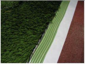 sztuczna trawa z ITF - montaż